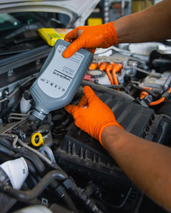 cutie automată 8HP ZF cu baia de ulei și filtrul integrat, la revizie în service