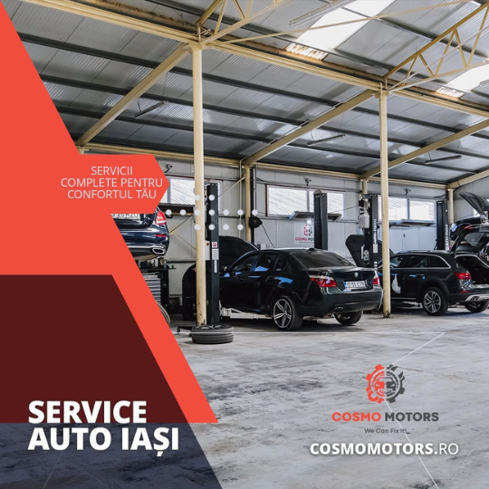 service Cosmo Motors Iași unde se face înlocuire volantă Audi A4